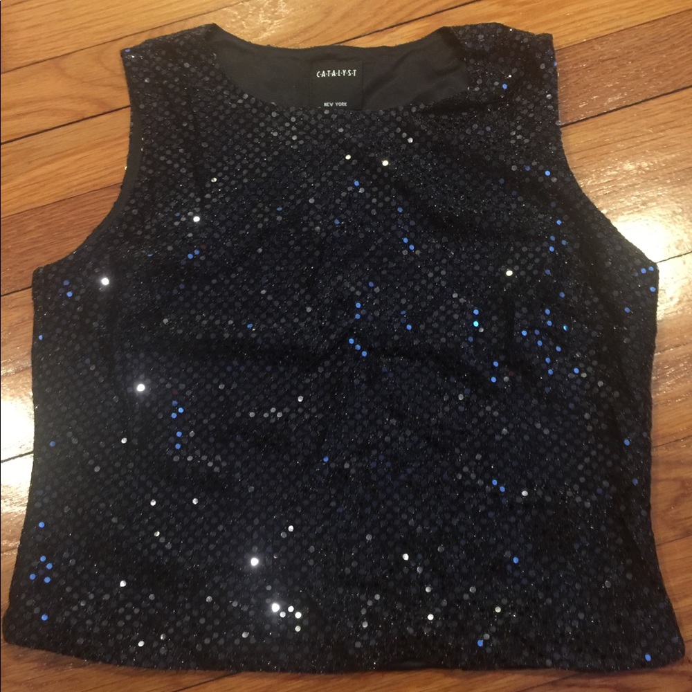 Catalyst sequin sleeveless shirt - Picture 2 of 6